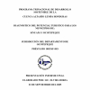 Diagnóstico del Potencial Turístico de los Municipios de Sinuapa y Ocotepeque, Año 2005